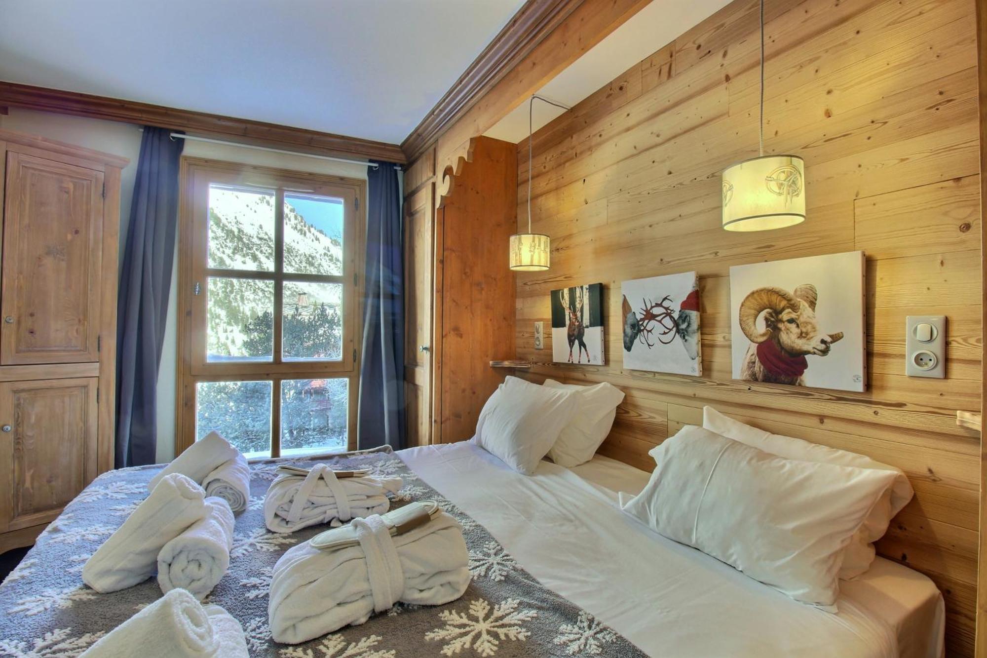 Arc 1950 - Appartement 5 Personnes - Ski Aux Pieds - Sauna, Hammam, Jacuzzi Les Arcs  Esterno foto