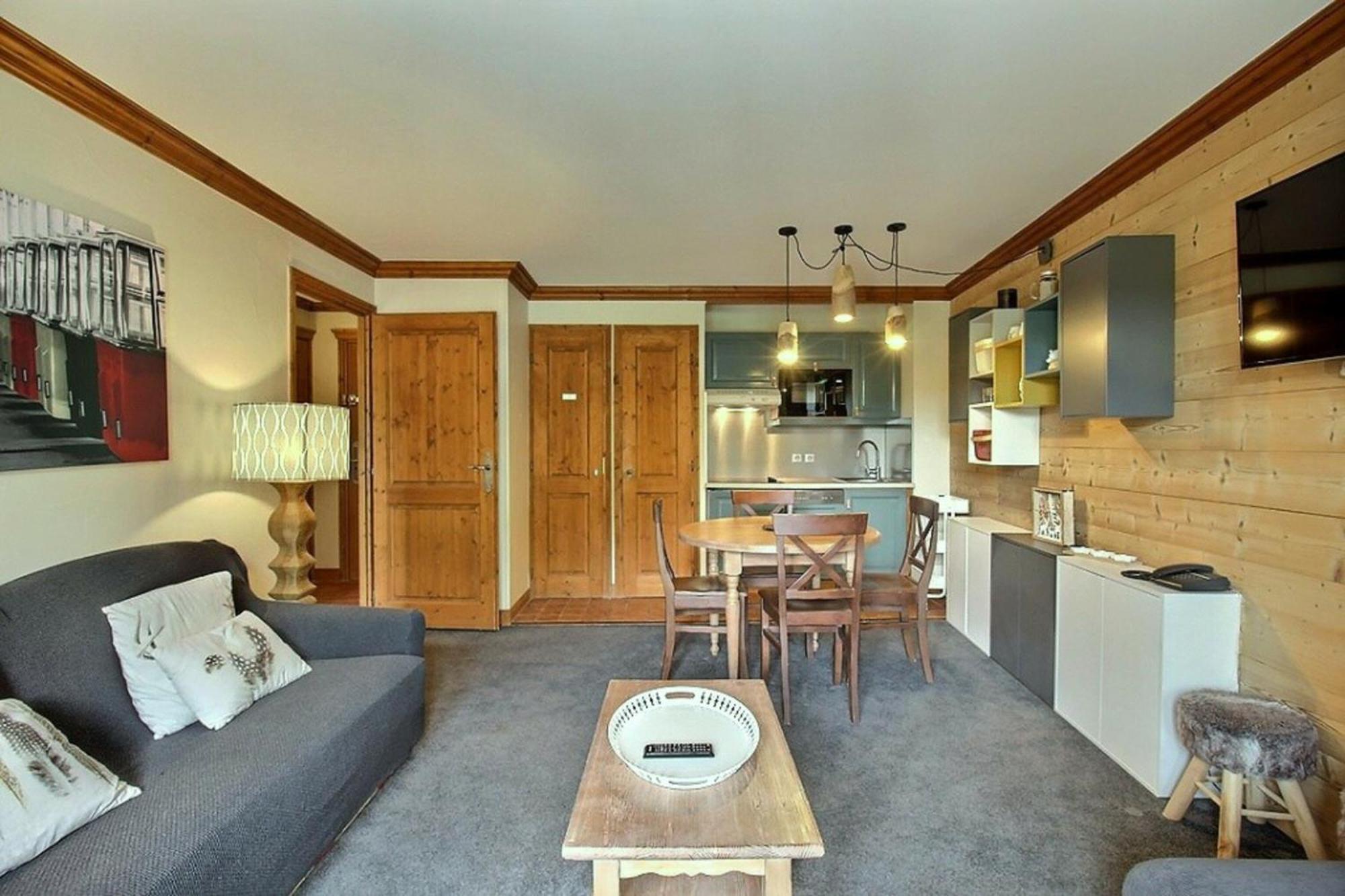Arc 1950 - Appartement 5 Personnes - Ski Aux Pieds - Sauna, Hammam, Jacuzzi Les Arcs  Esterno foto